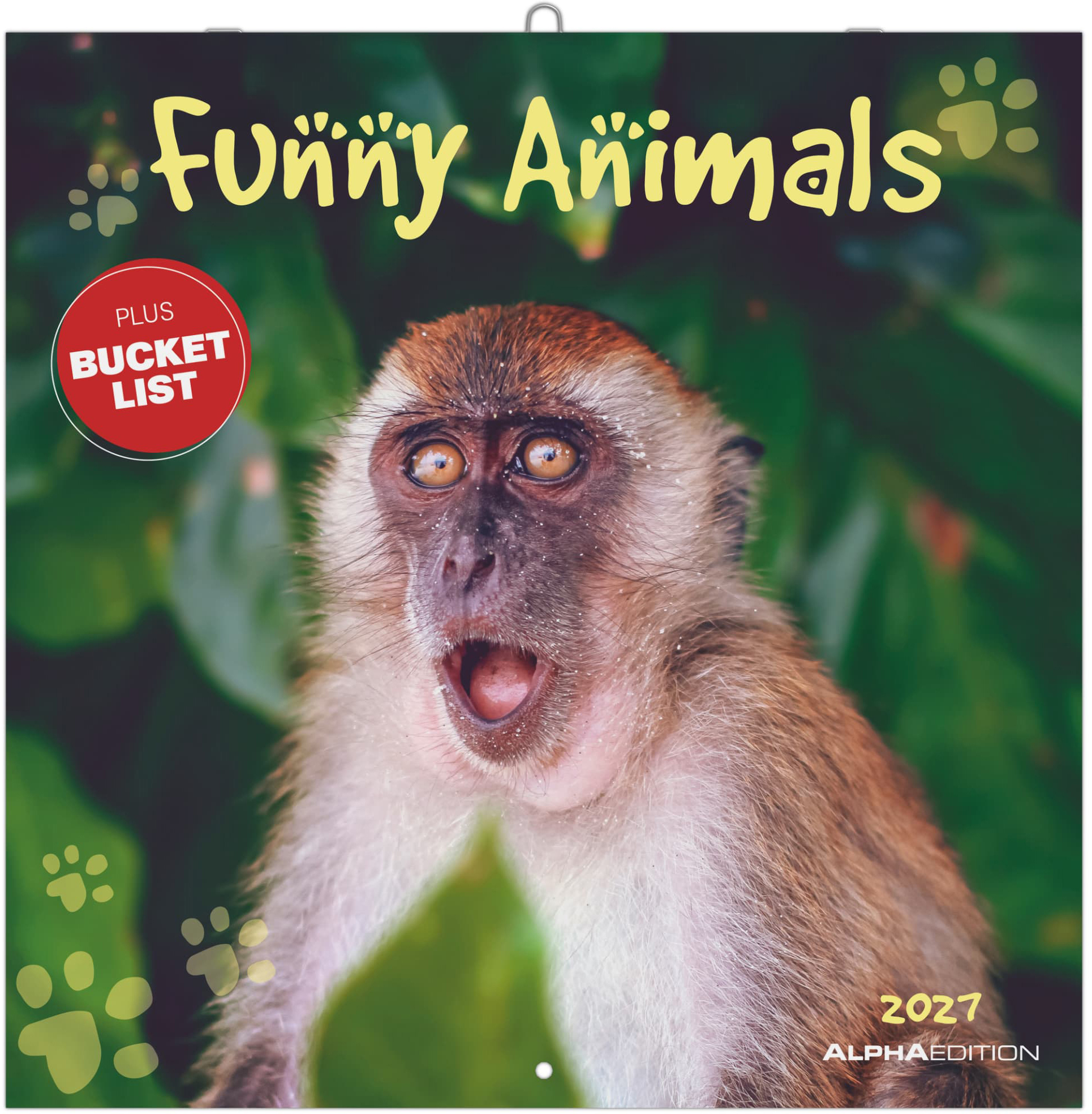 photo ALPHA EDITION Calendrier 2027 161886 Funny Animals ML 30x30cm