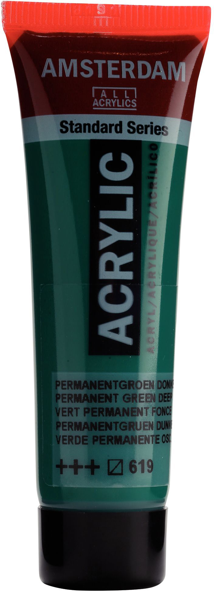 photo AMSTERDAM Peinture acrylique 20ml 17046190 Vert permanent foncé 619