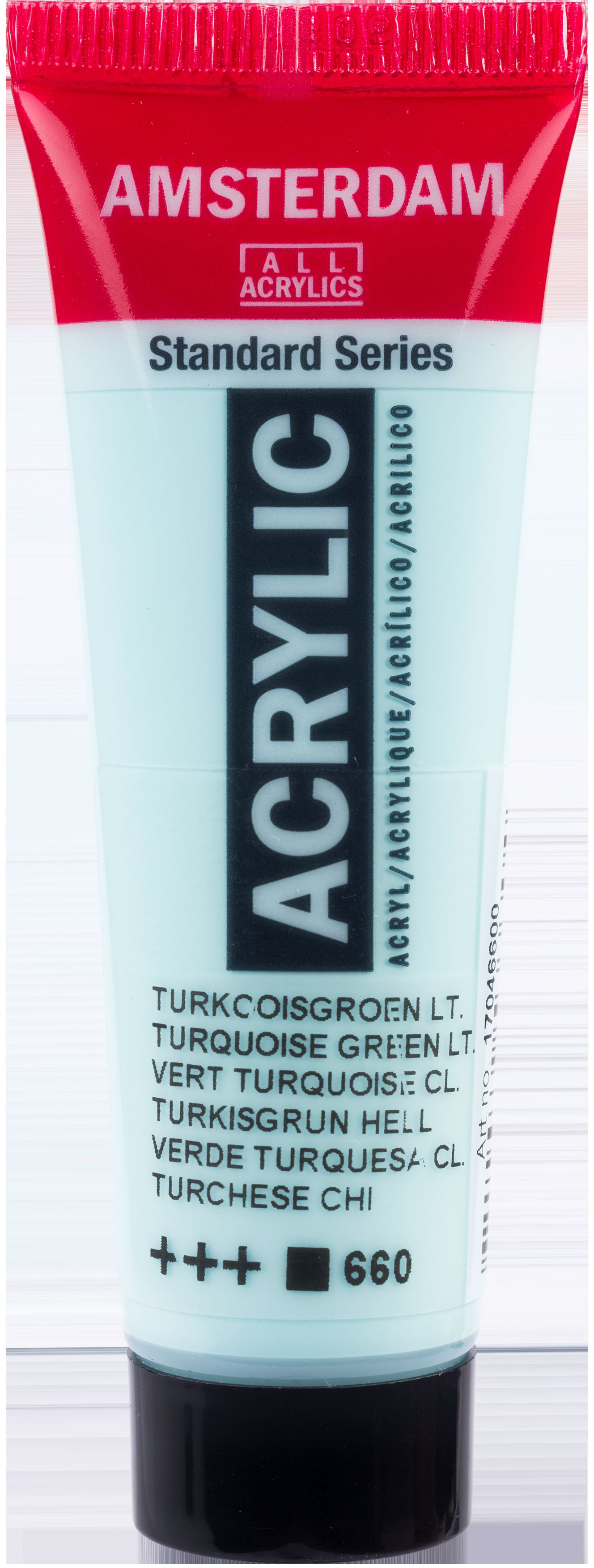 photo AMSTERDAM Peinture acrylique 20ml 17046600 Vert turquoise clair 660