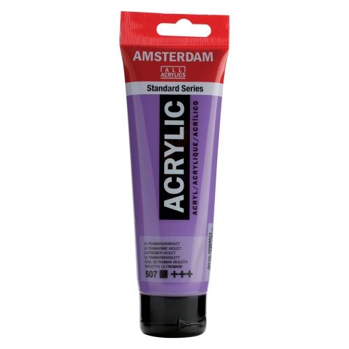 AMSTERDAM Peinture acrylique 120ml 17095072 ultram.violet 507