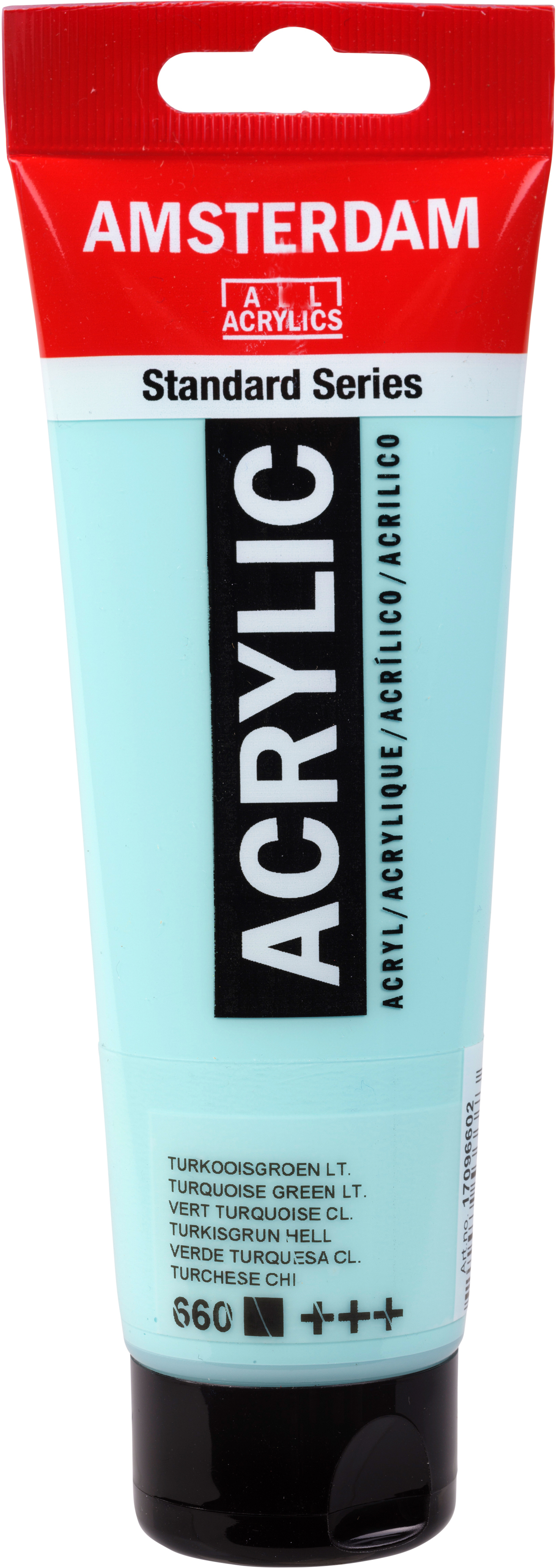 AMSTERDAM Peinture acrylique 120ml 17096602 vert turquoise 660