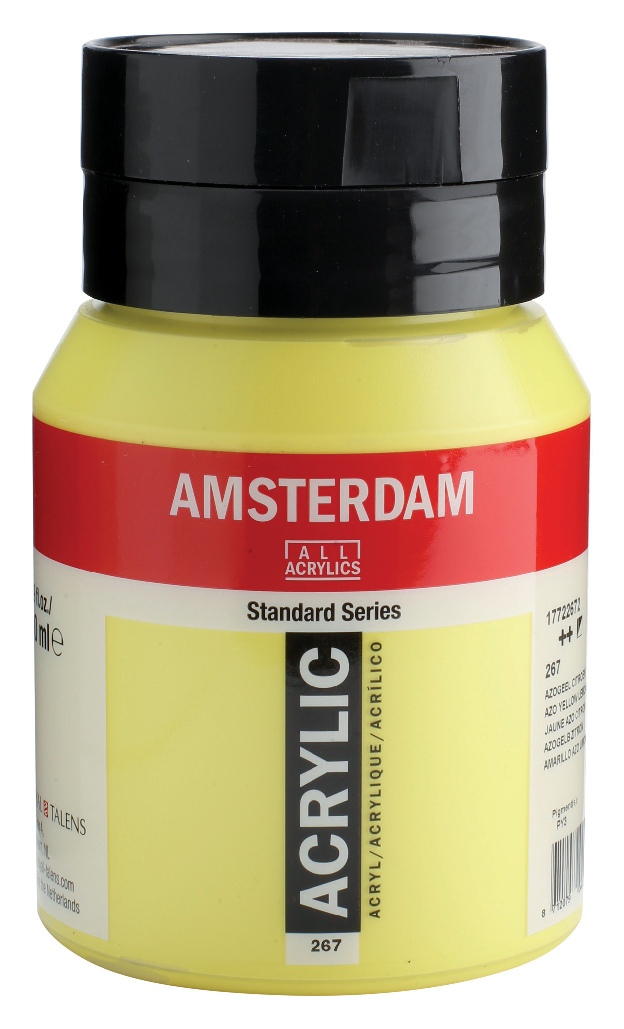 AMSTERDAM Peinture acrylique 500ml 17722672 jaune 267 jaune 267
