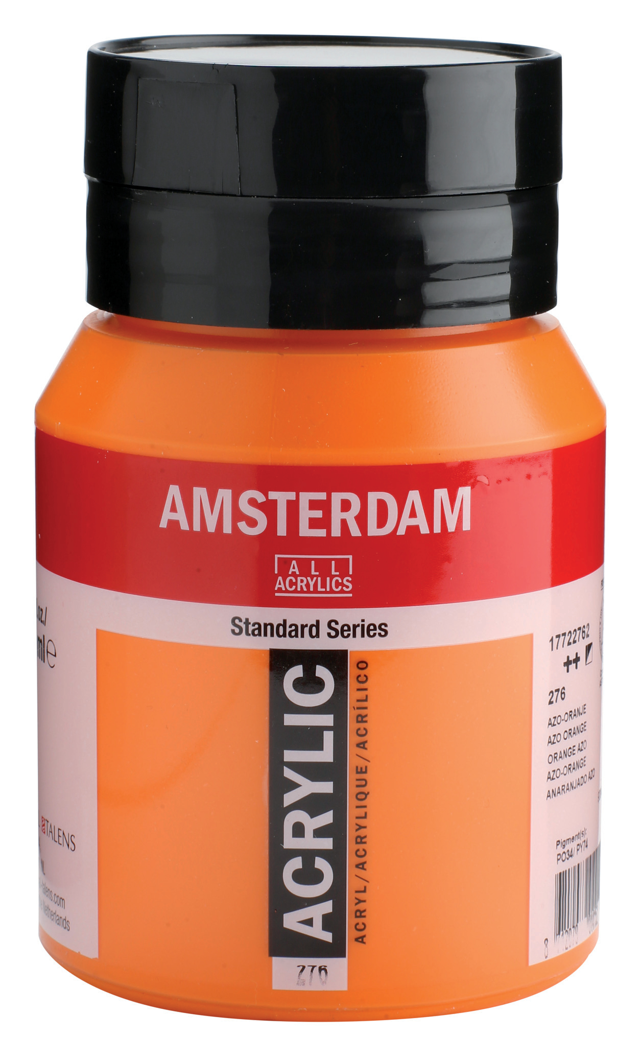 AMSTERDAM Peinture acrylique 500ml 17722762 orange 276