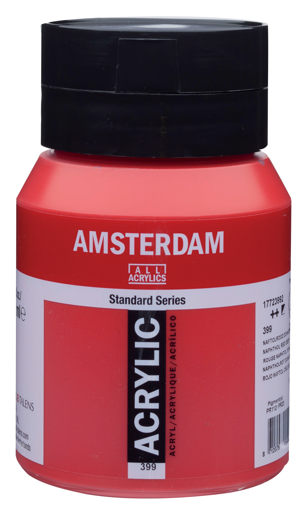 AMSTERDAM Peinture acrylique 500ml 17723992 rouge foncé 399 rouge foncé 399
