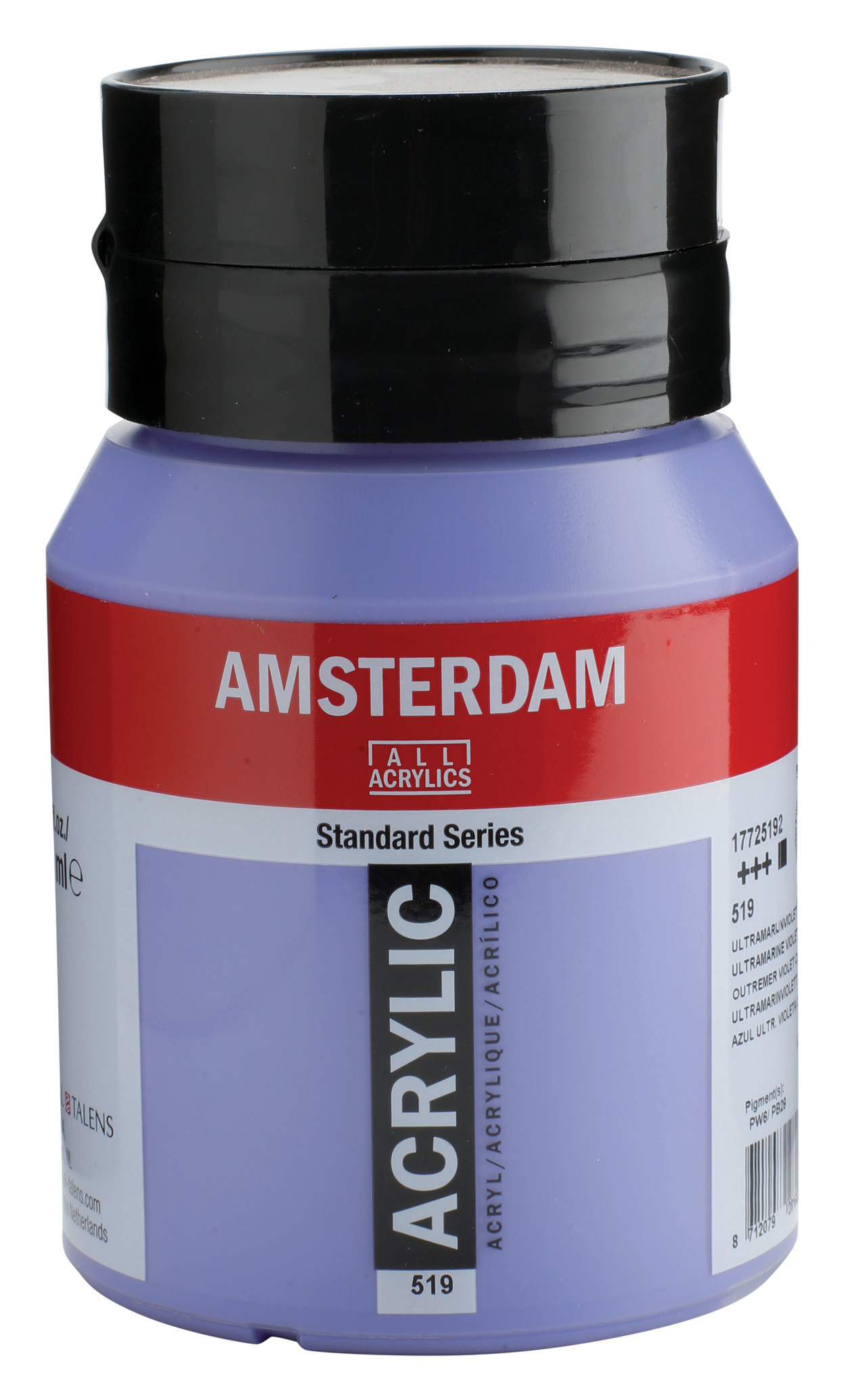 AMSTERDAM Peinture acrylique 500ml 17725192 ultram.violet clair 519