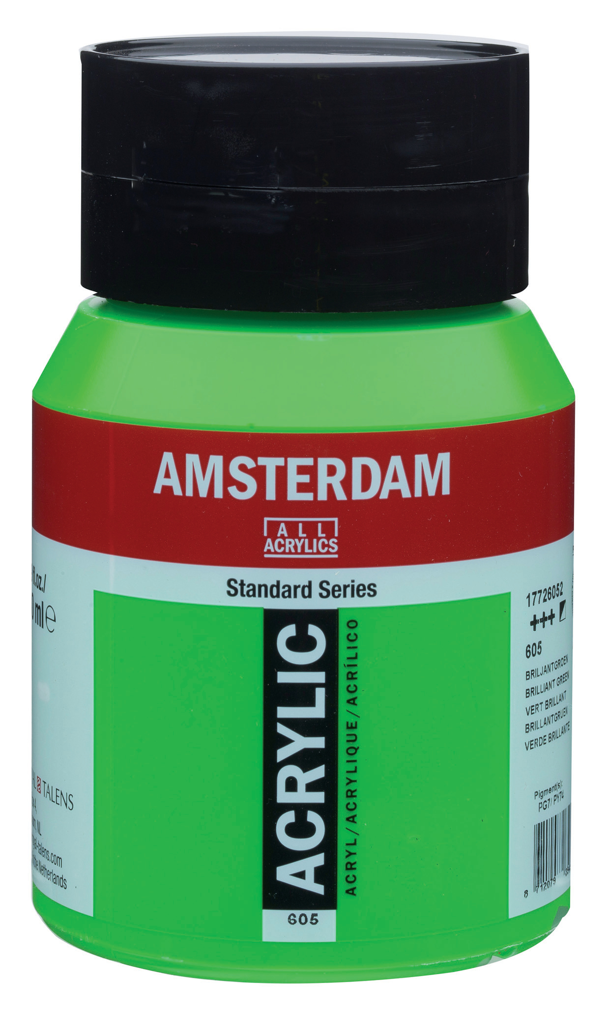 AMSTERDAM Peinture acrylique 500ml 17726052 vert brillant 605