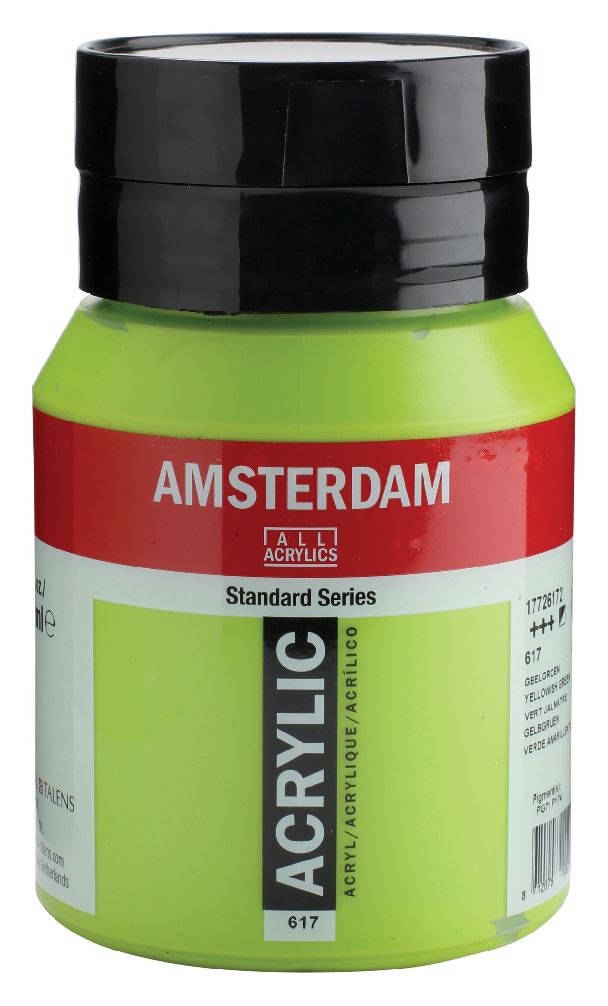 AMSTERDAM Peinture acrylique 500ml 17726172 jaune/vert 617 jaune/vert 617