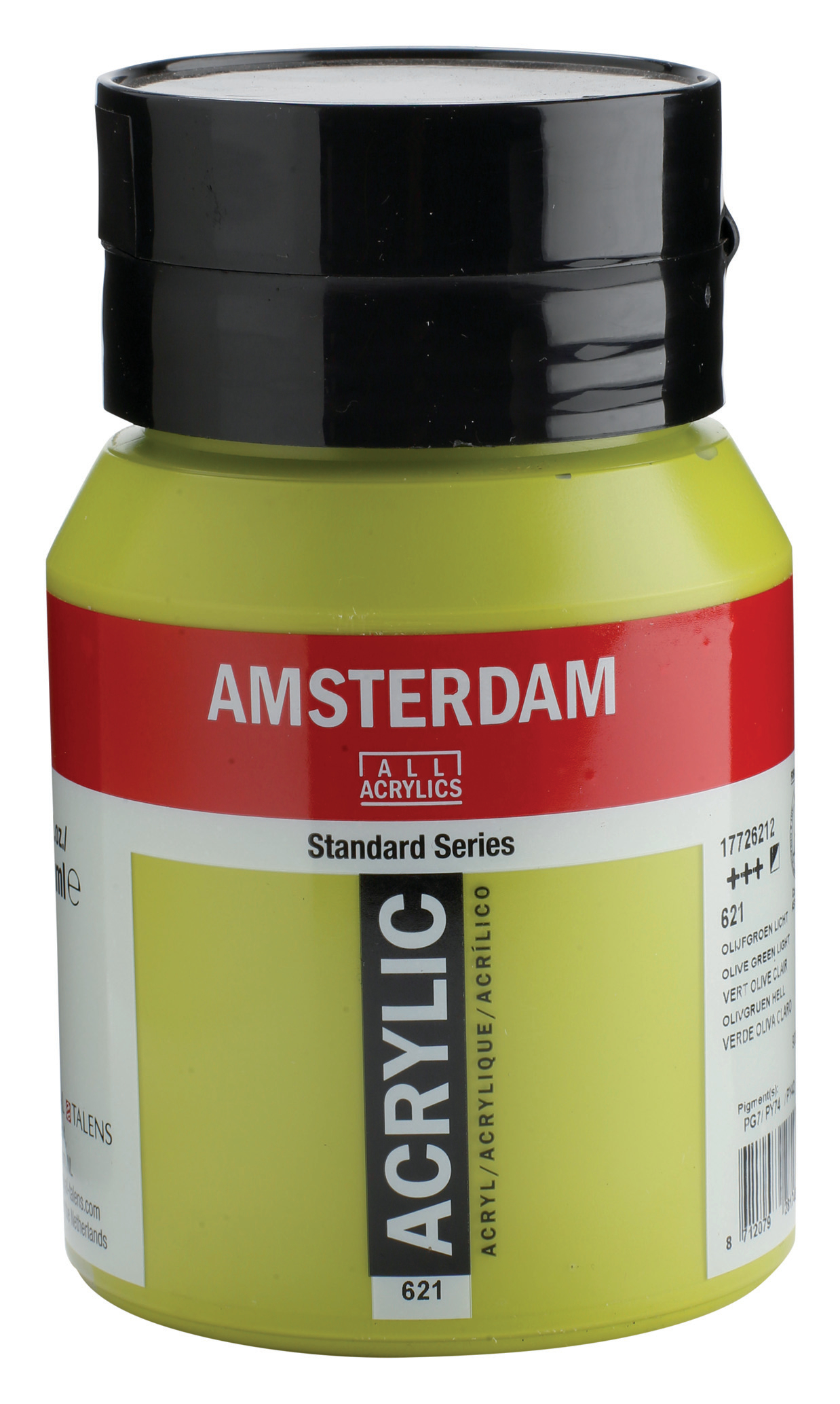 AMSTERDAM Peinture acrylique 500ml 17726212 olive 621