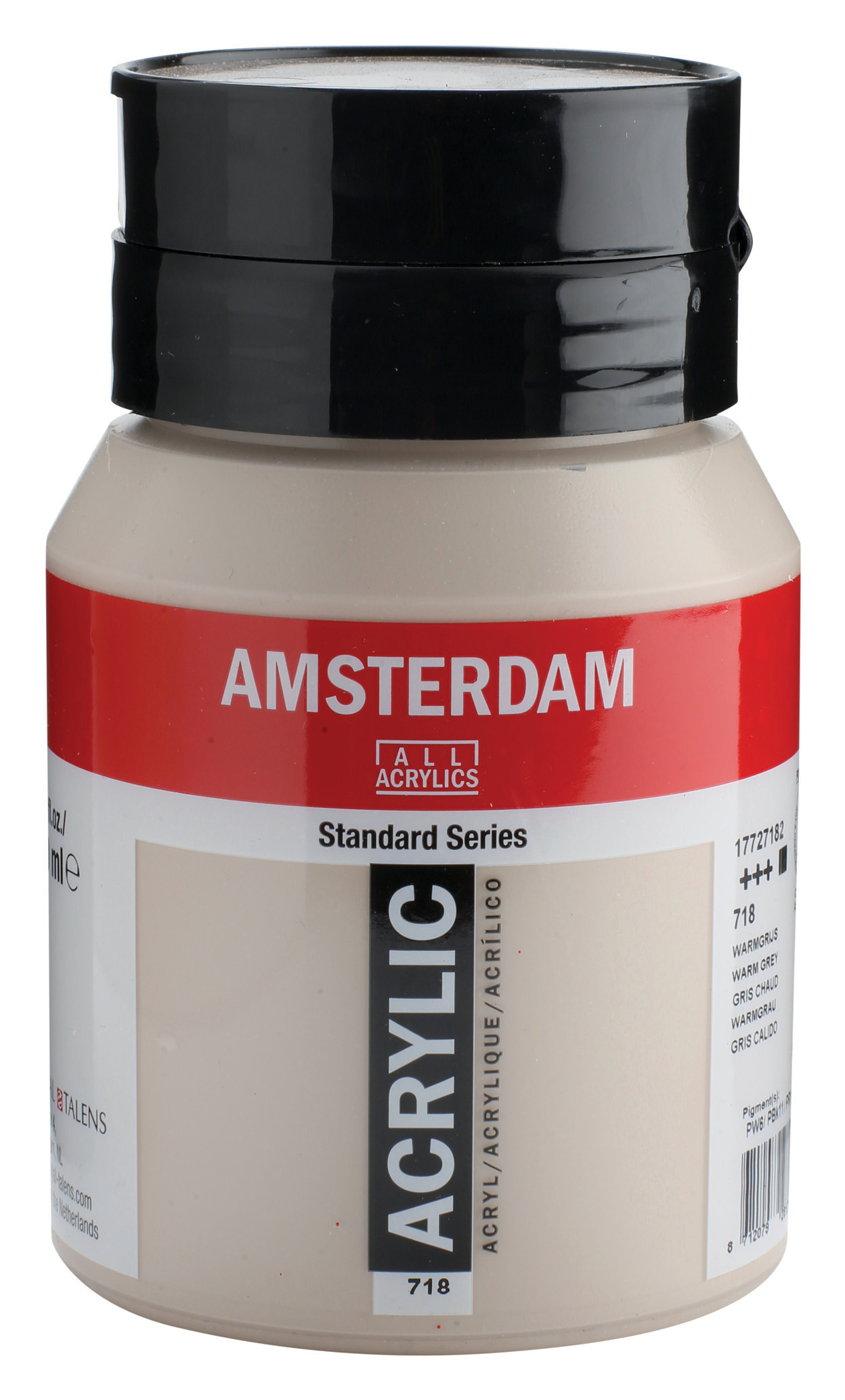 AMSTERDAM Peinture acrylique 500ml 17727182 gris 718 gris 718