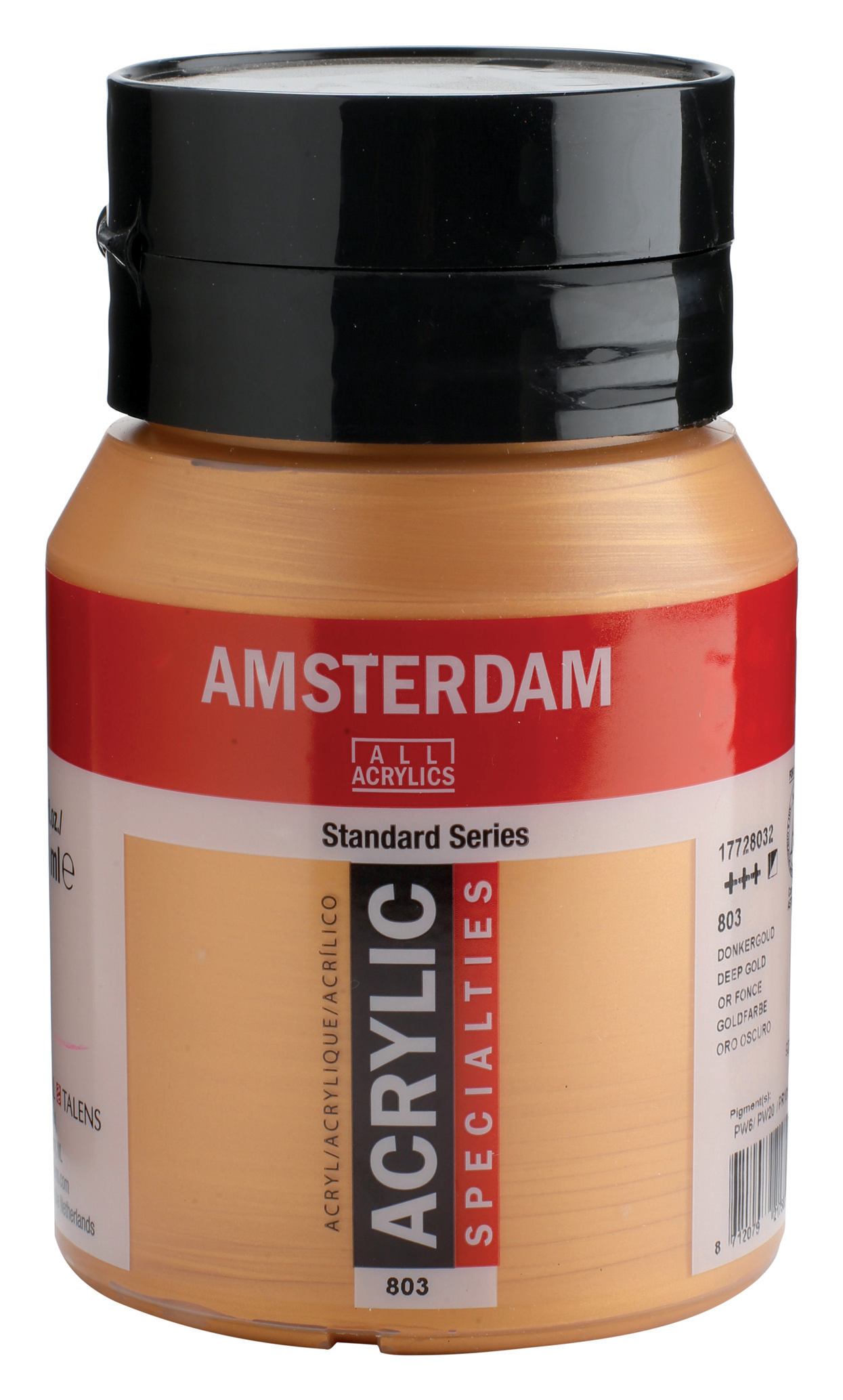 AMSTERDAM Peinture acrylique 500ml 17728032 or 803