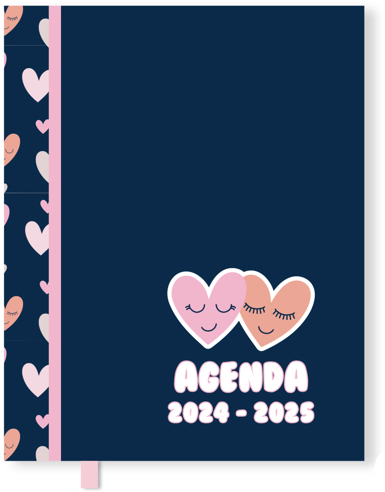 ANCOR Agenda 2024/2025 A5 118162 B'LOG HEARTS