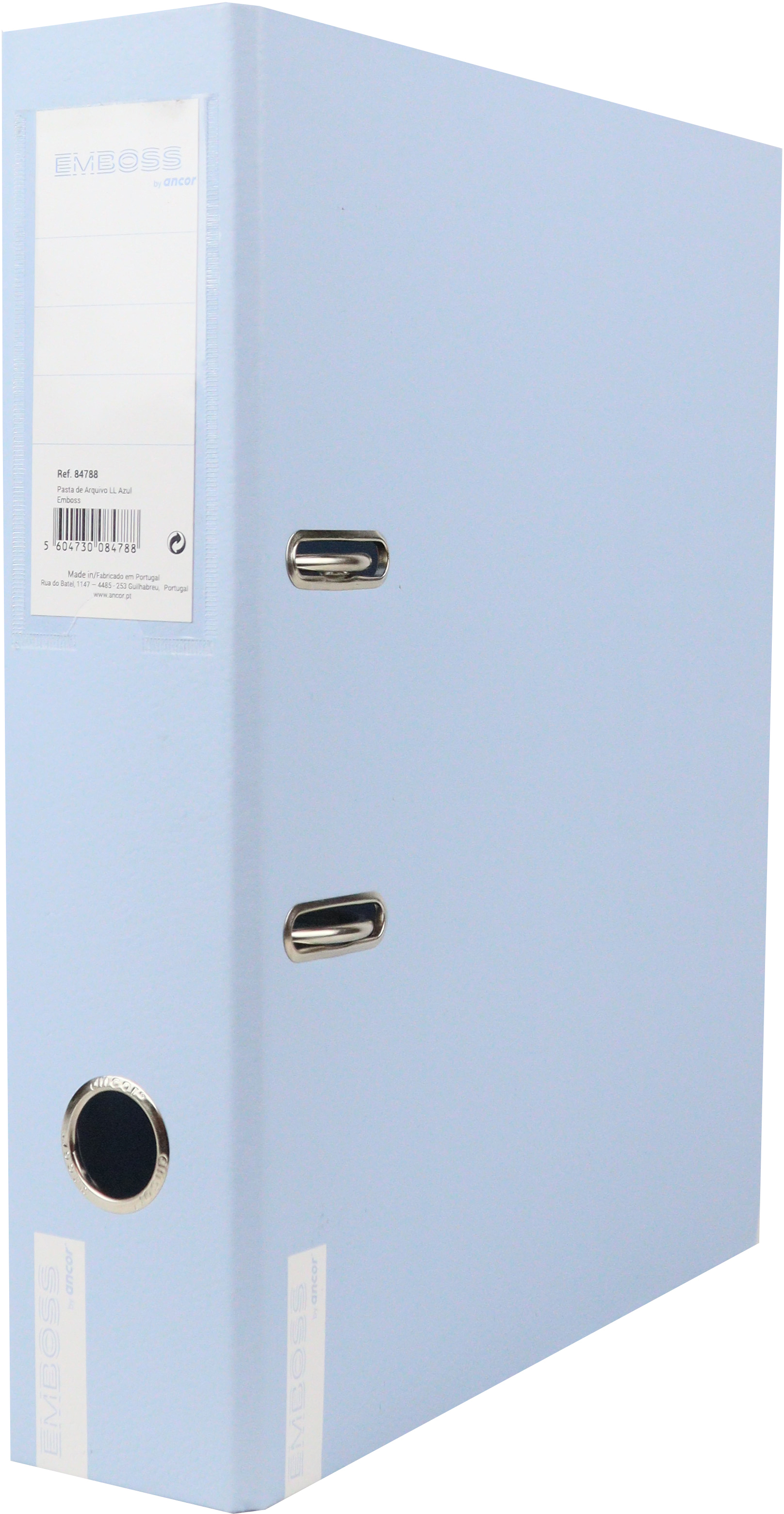 photo ANCOR Classeur 8 cm, A4 118728 Emboss Dry, bleu