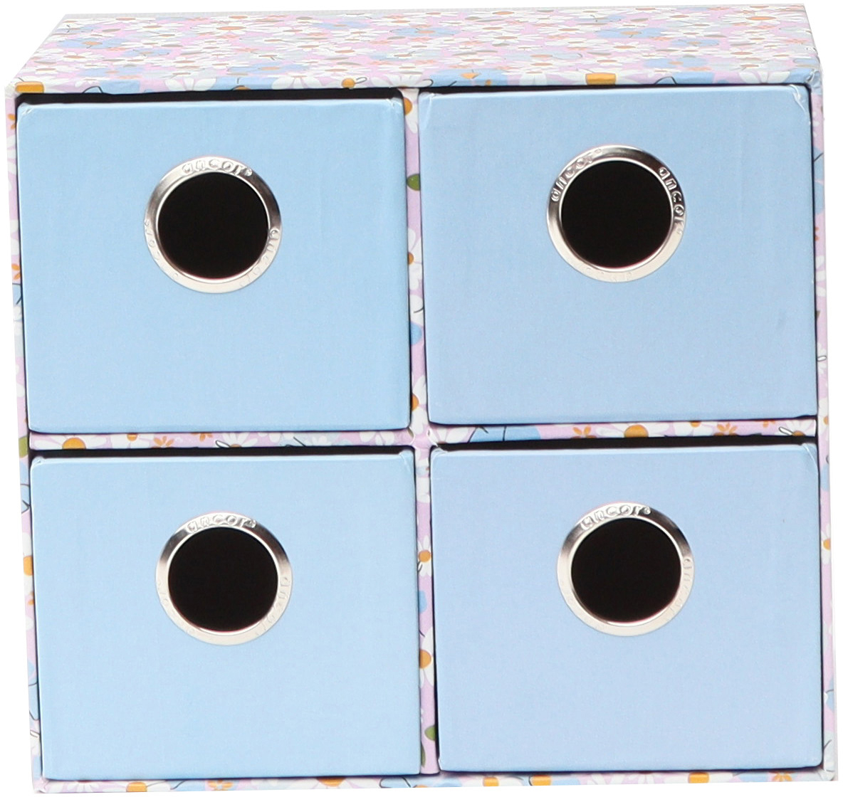 photo ANCOR Set tiroires B'Log Flowers 123999 Bleu clair, 4 comp.