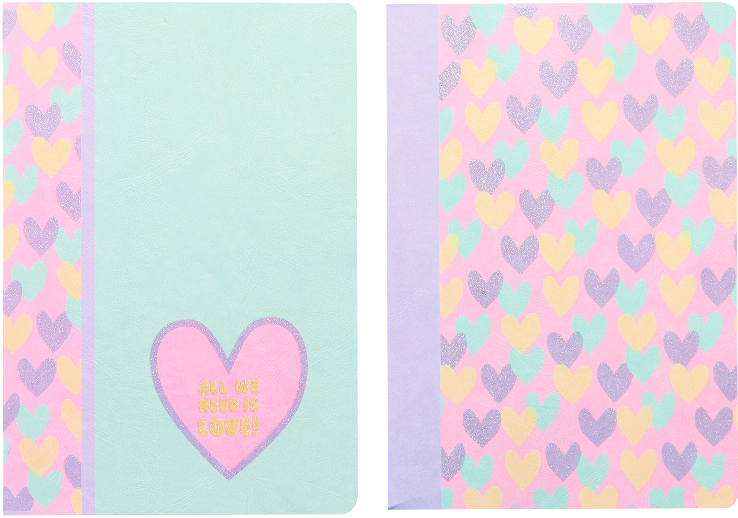 photo ANCOR Cahier A4 124163 B'Log Hearts, quadr. 48f.