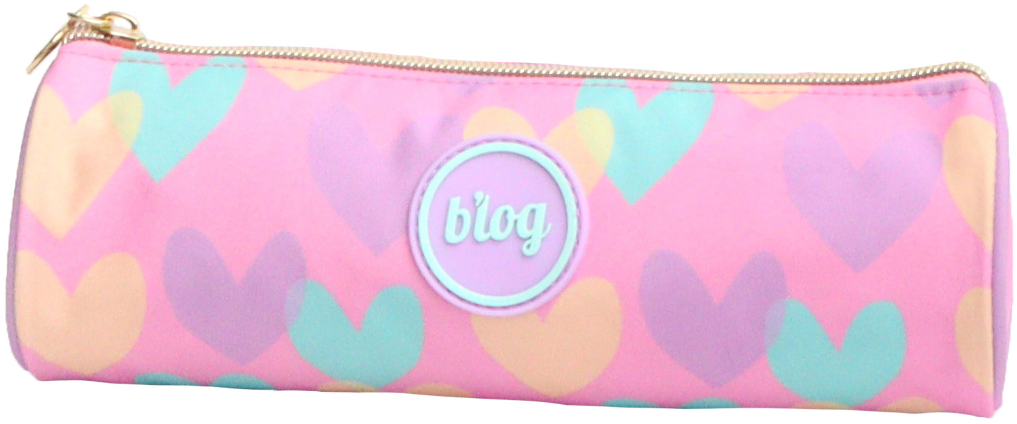 photo ANCOR Trousse rond Hearts 124248 B'Log 22x7x7cm
