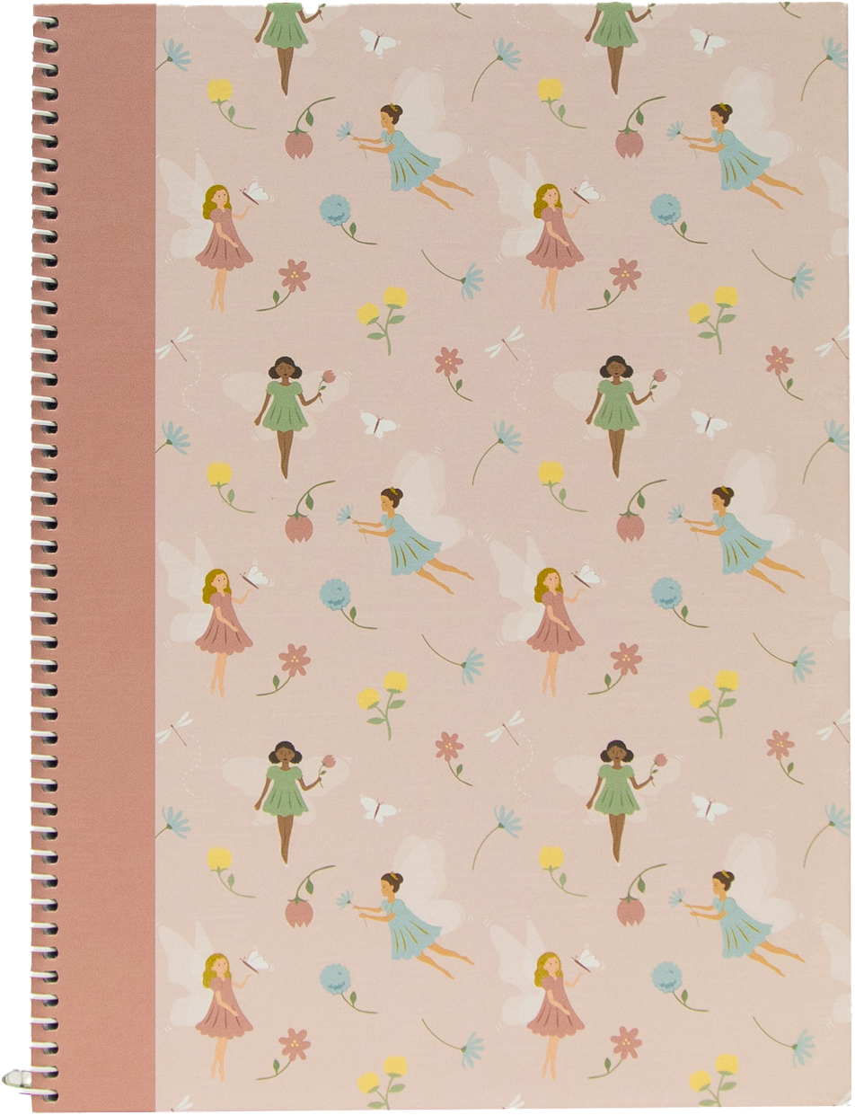 photo ANCOR Carnet spirale Hardcover A5 128789 Fairies Tale, ligné 80 flls.