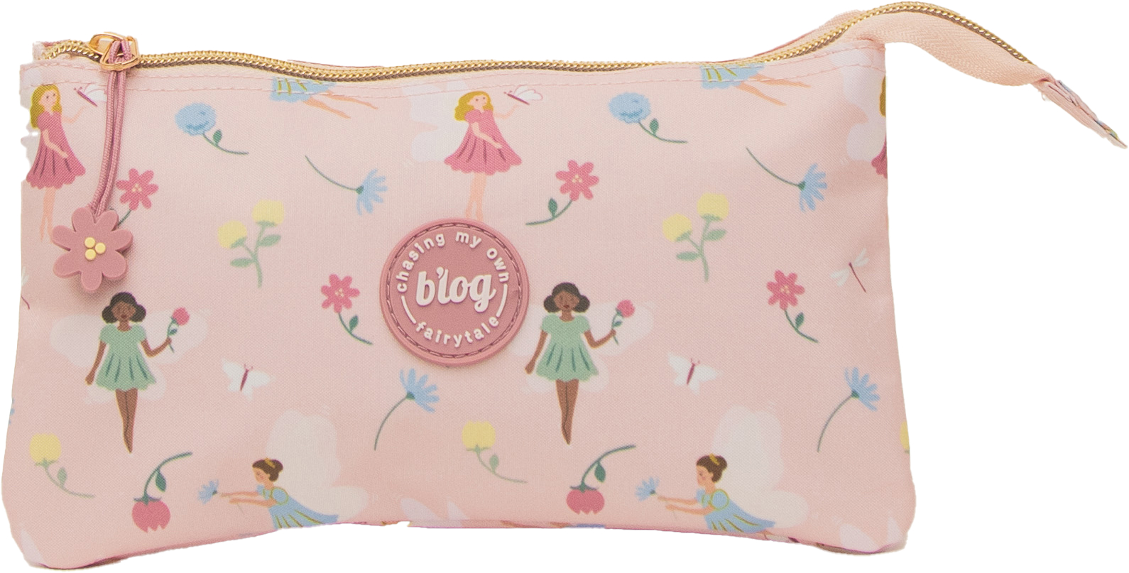 photo ANCOR Trousse triple 128864 B'Log Fairies 22x11x2 cm