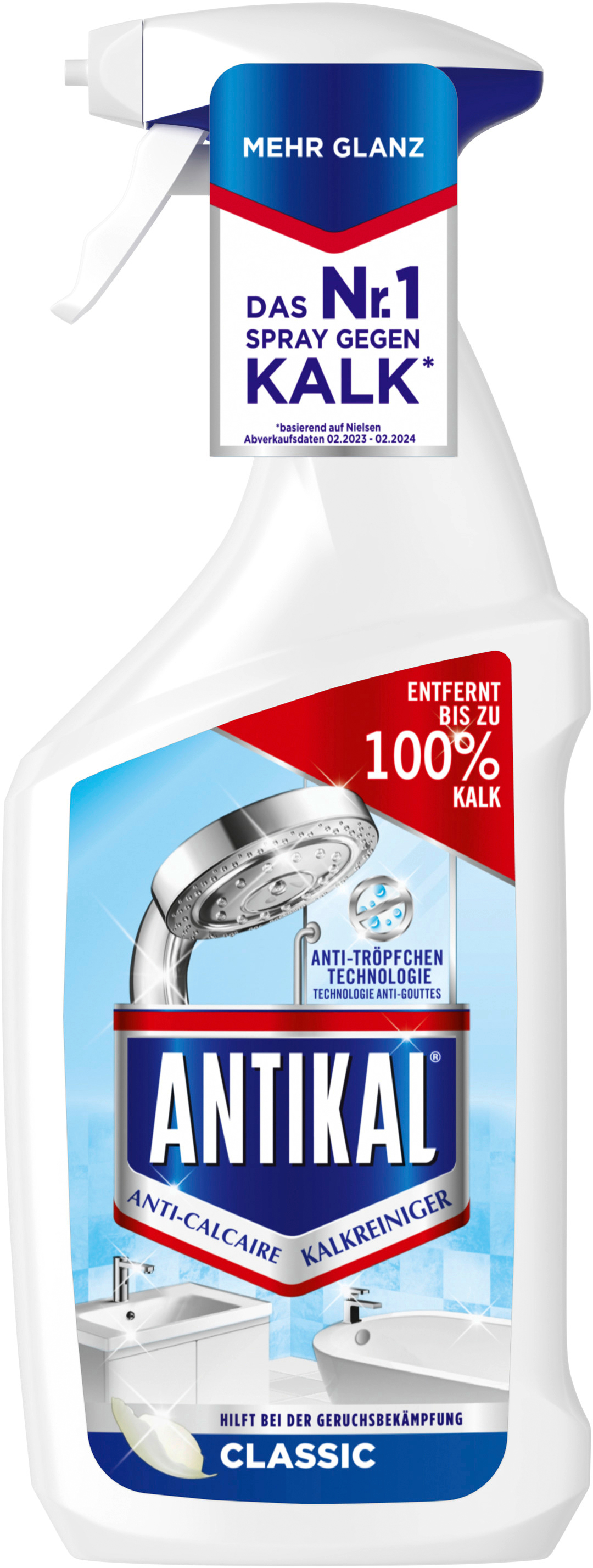 photo ANTIKAL Spray Anti-calcaire 972083 800ml