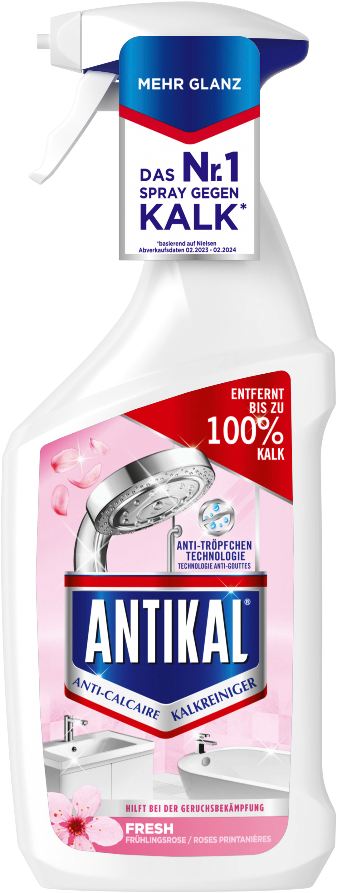 photo ANTIKAL Spray Anti-calcaire 972084 Fresh 800ml