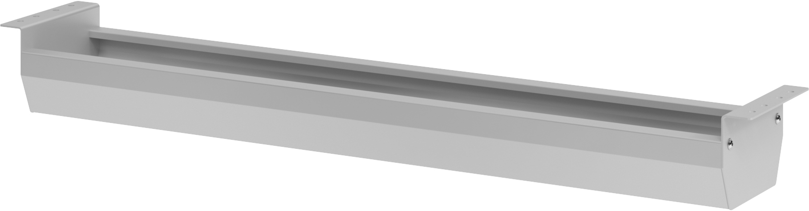 photo APOLLO Goulotte de câbles 86cm VKC12/S gris, pour tables de 120cm