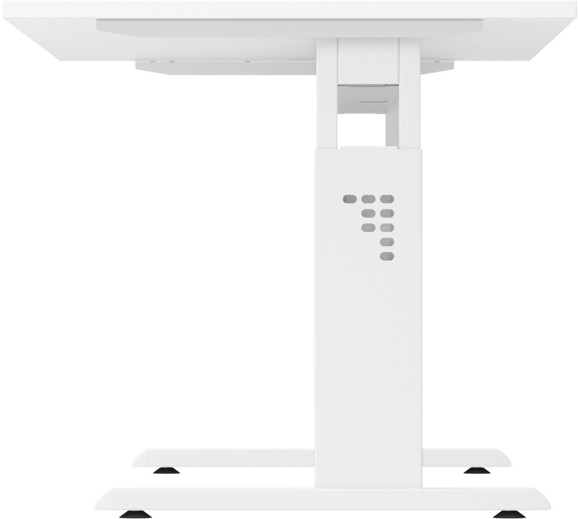 APOLLO Table de bureau ZERO 120x67cm VOS612/W/W weiss/weiss