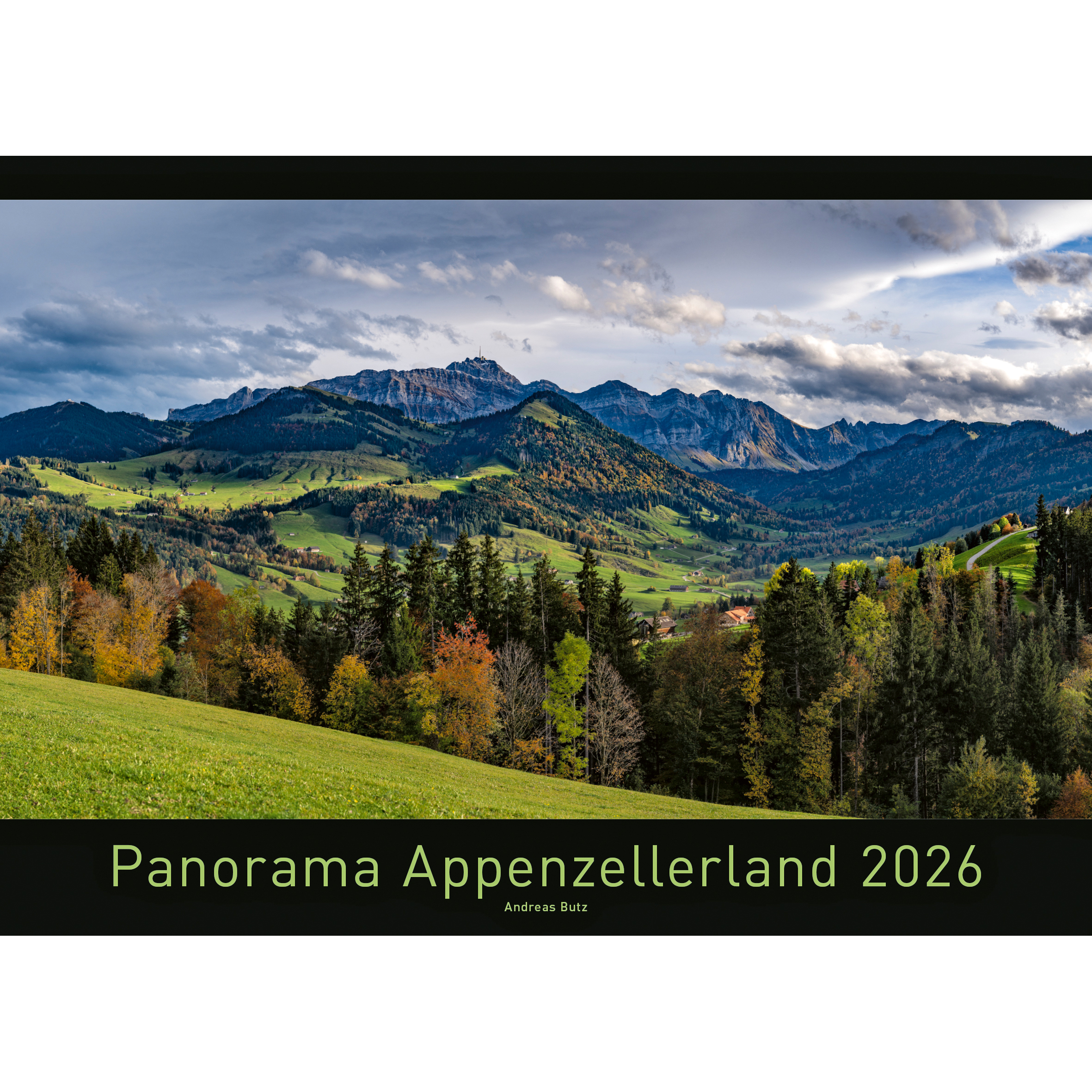 photo APPENZELLER Calendrier 2026 9783858829030 Appenzellerland AL 70x50cm