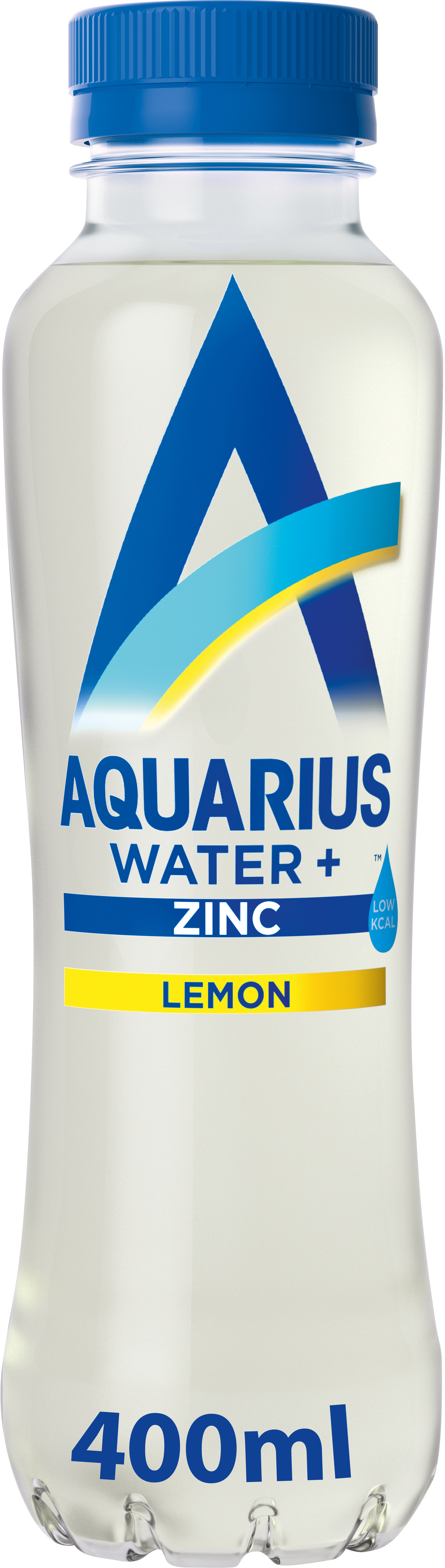 AQUARIUS Water+Zinc Lemon 129400001600 Pet, 40 cl, 12 pcs. Pet, 40 cl, 12 pcs.