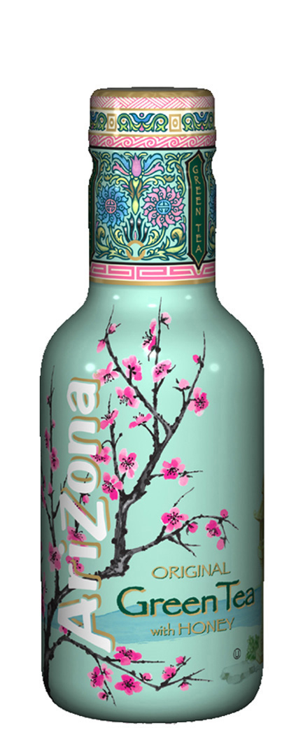 photo ARIZONA Green Tea with Honey, Pet 4181 50 cl, 6 pcs.
