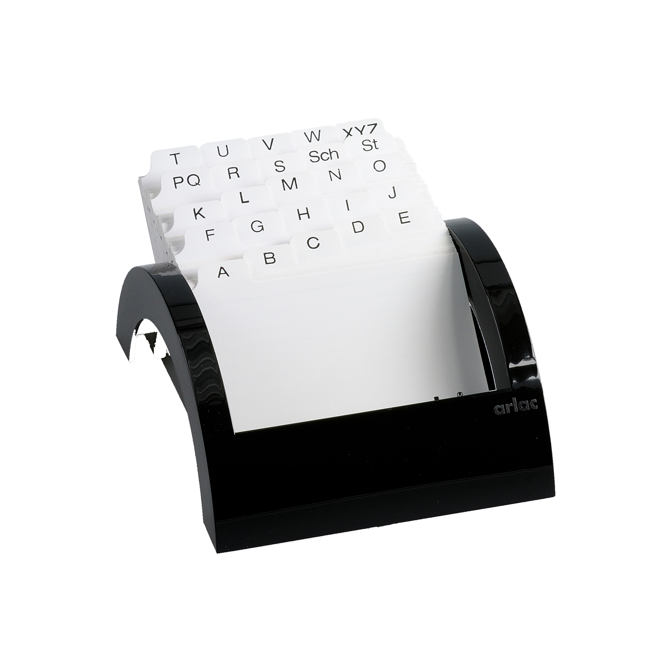 Karteibox A7 312.01 schwarz A-Z