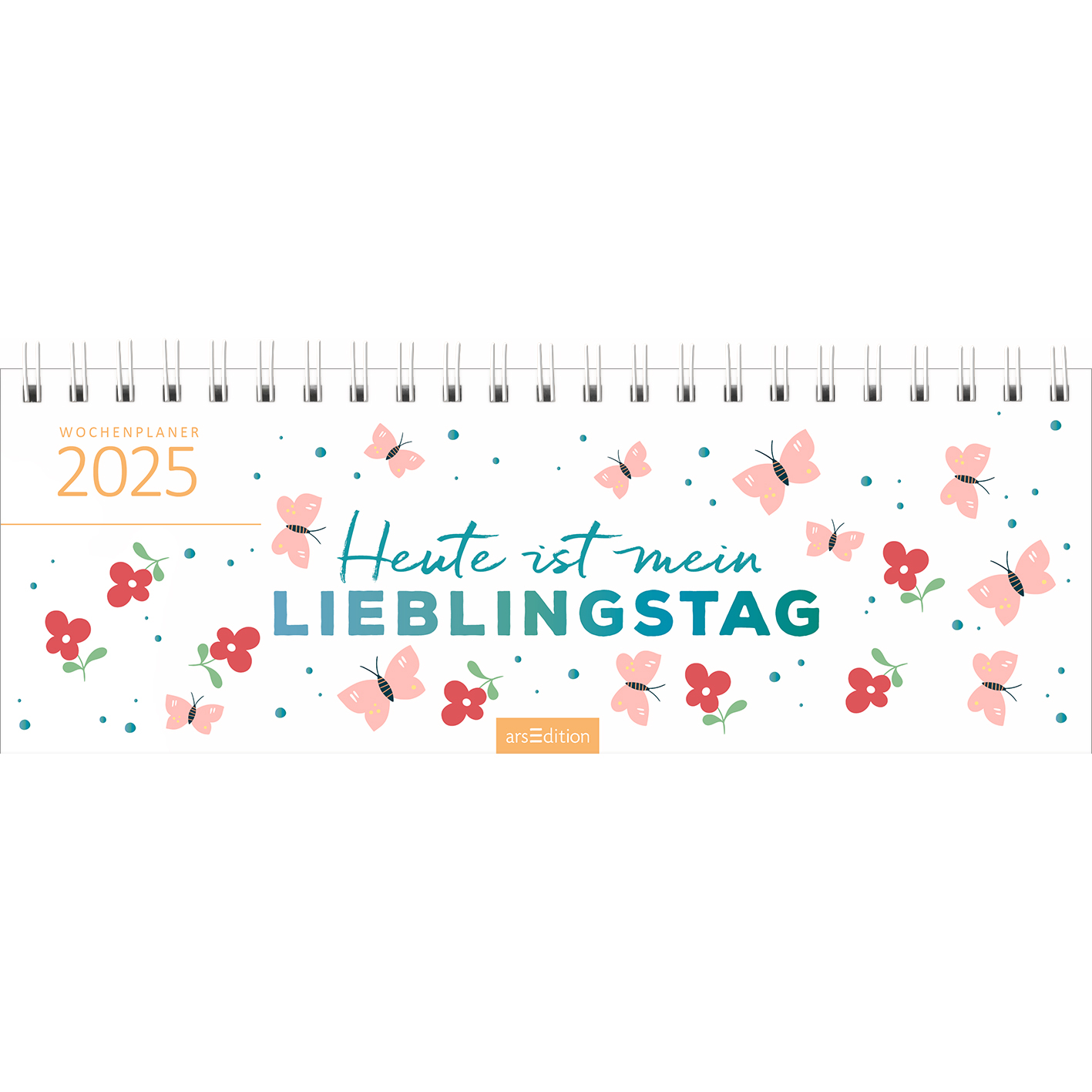 photo ARS EDITION Calendrier de table 2025 13301 Liebl.tag 1S/1P DE 297x115mm