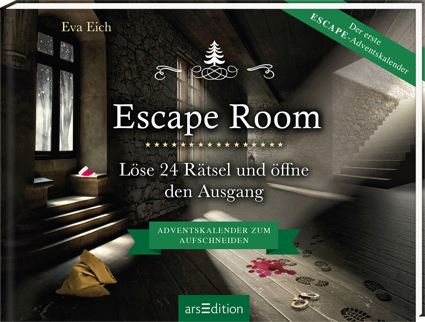 ARS EDITION Adventskalender 20.5x20cm 133271 Escape Room