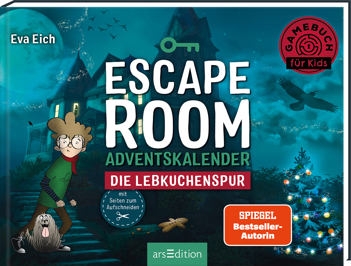 ARS EDITION Adventskalender Escape Room 134918 Die Lebkuchenspur