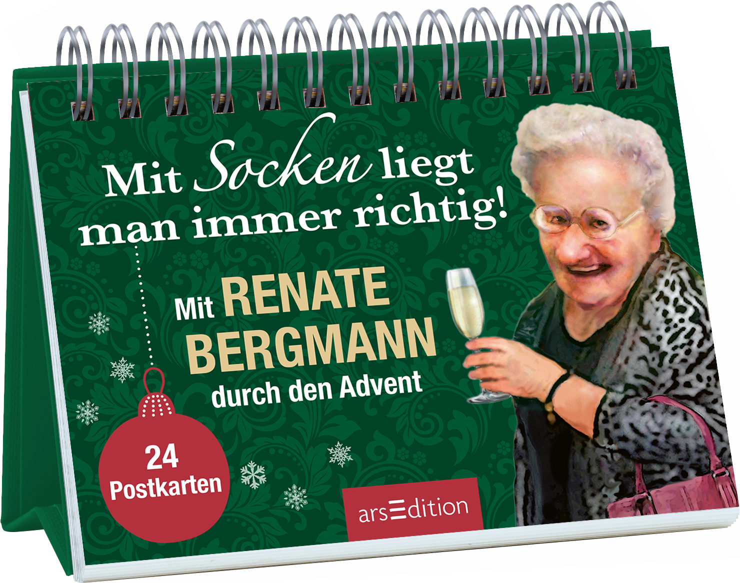 ARS EDITION Adventskalender 17x14.5cm 35926513 Renate Bergmann Renate Bergmann