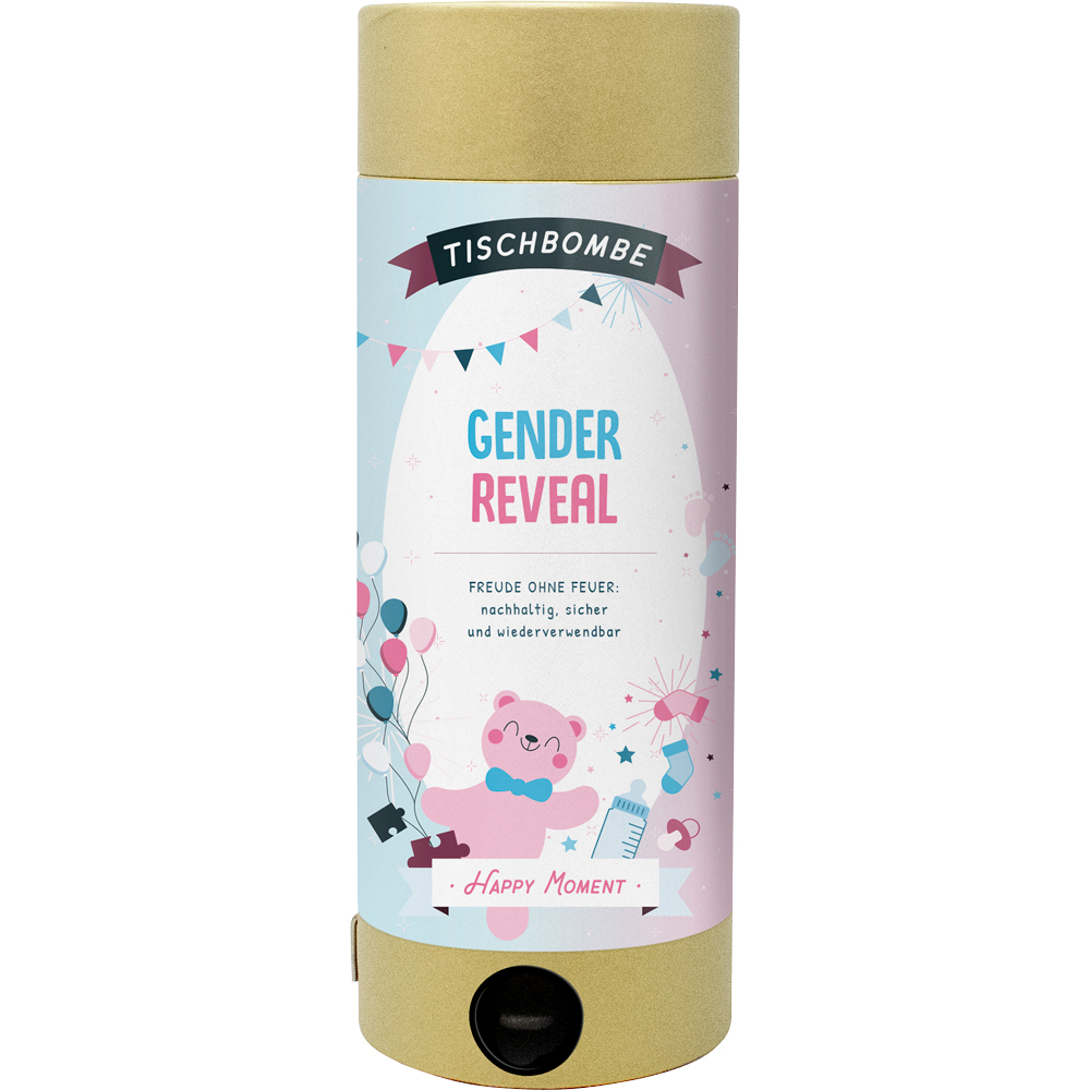 photo ARTOZ Bombe de table TB-012 Gender reveal Girl