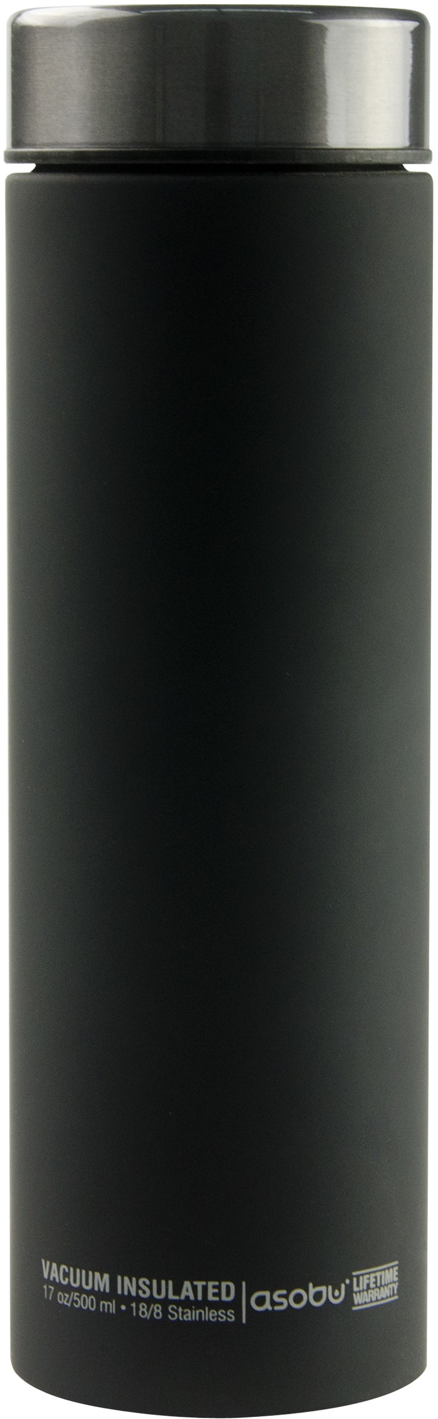 ASOBU Trinkflasche Le Baton 488826 500ml, schwarz