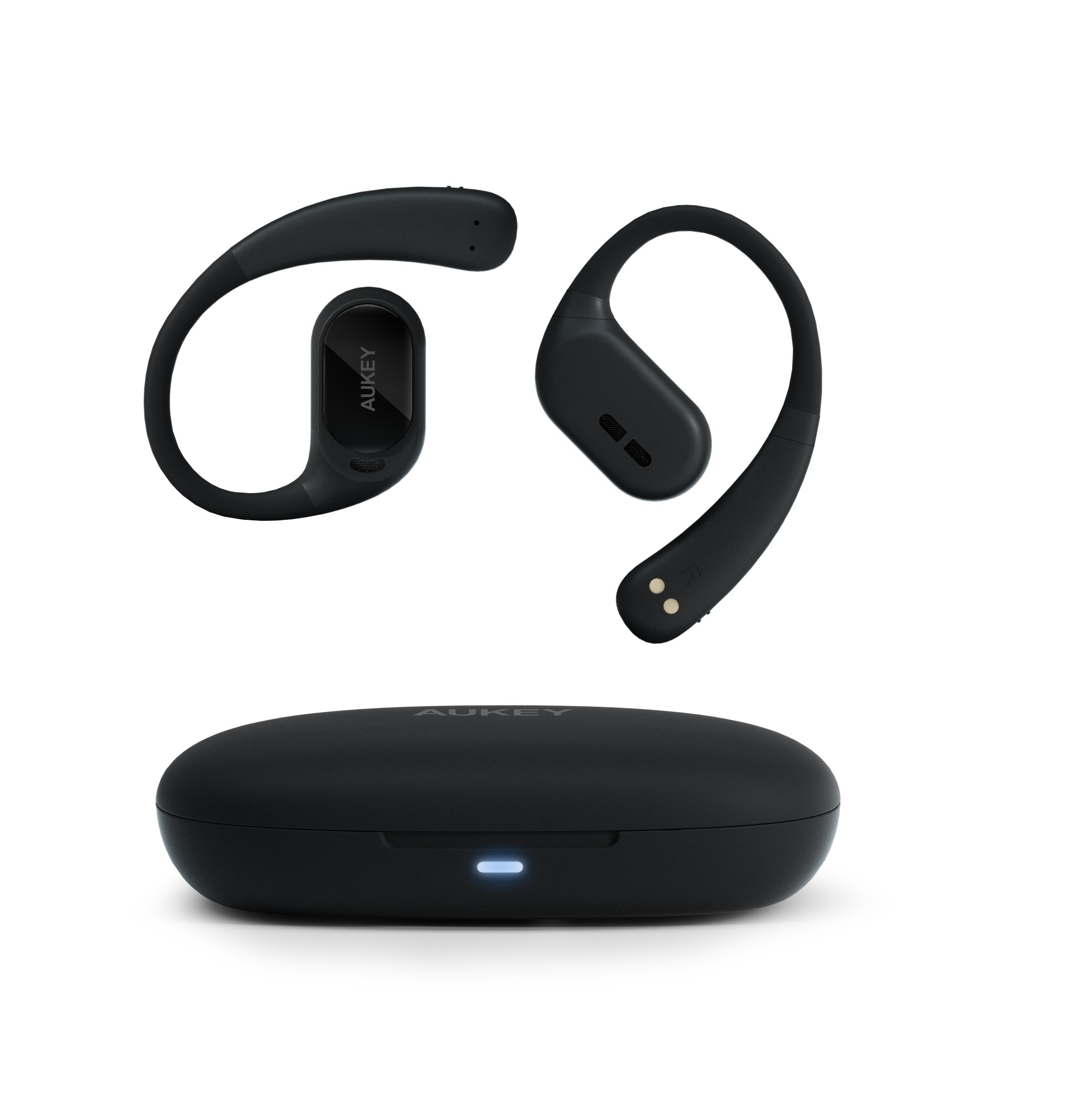 photo AUKEY Sports Fit Open-Ear TWS EP-S1 BK Black