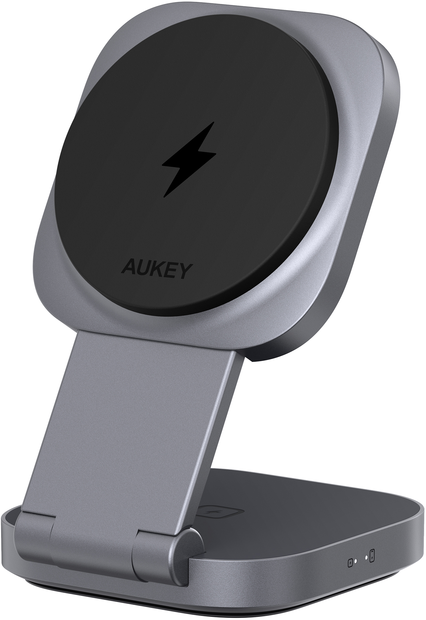 AUKEY MagFusion L 2-IN-1 LC-MC211P Qi2.2 Wireless Charger 25W