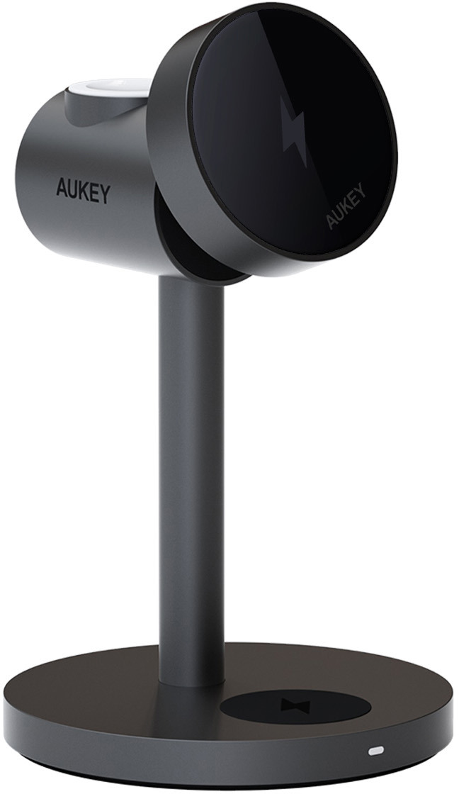 AUKEY MagFusion 3-IN-1 Fastcharger LC-MC311 Wireless Charger 15W, Black