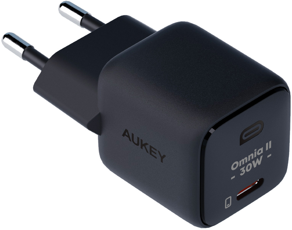 AUKEY Minima 30W GaN USB-C PA-B1L BK Wall Charger