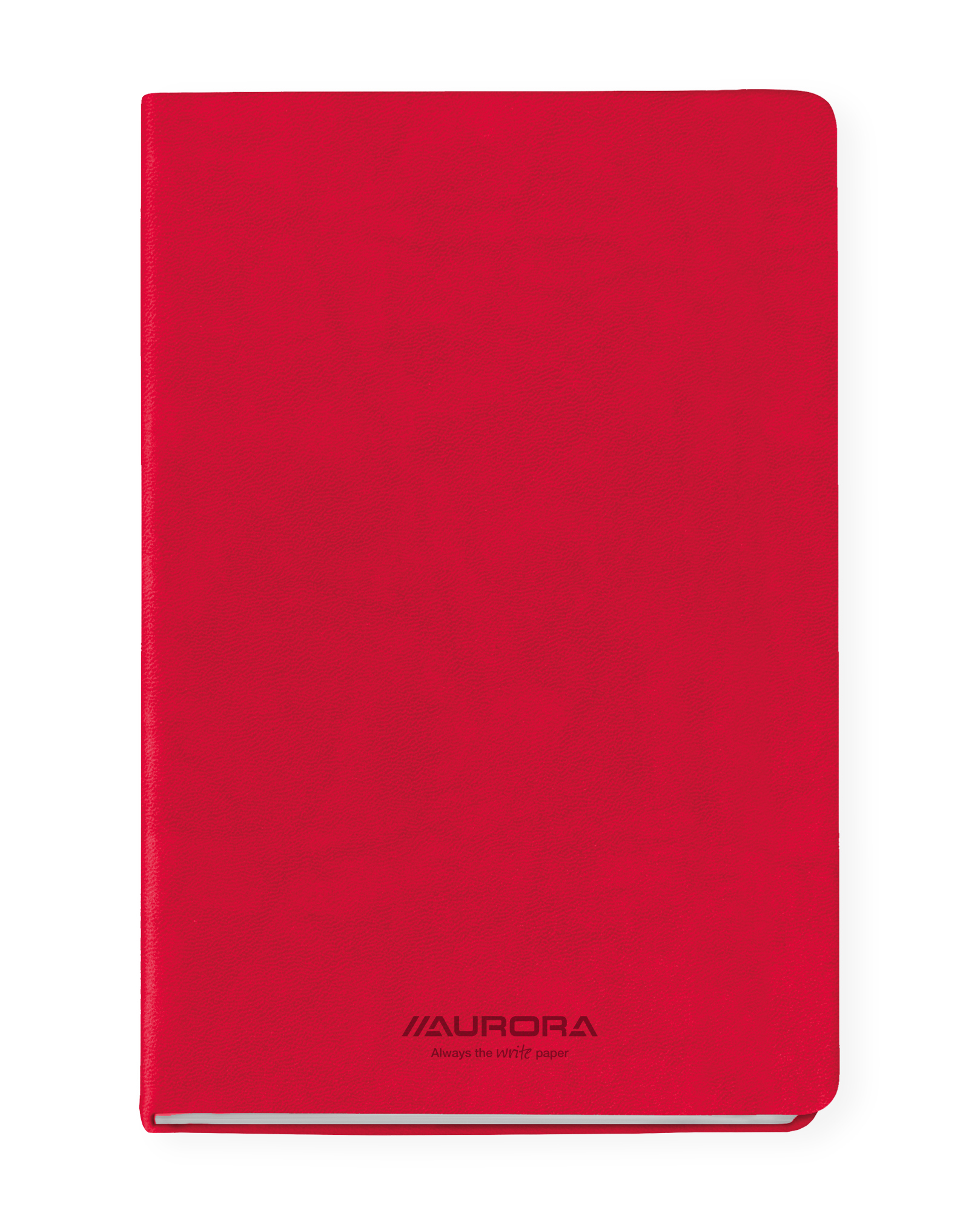 AURORA Cahier de notes softcover A5 2396CAR rouge, ligné 192 pages