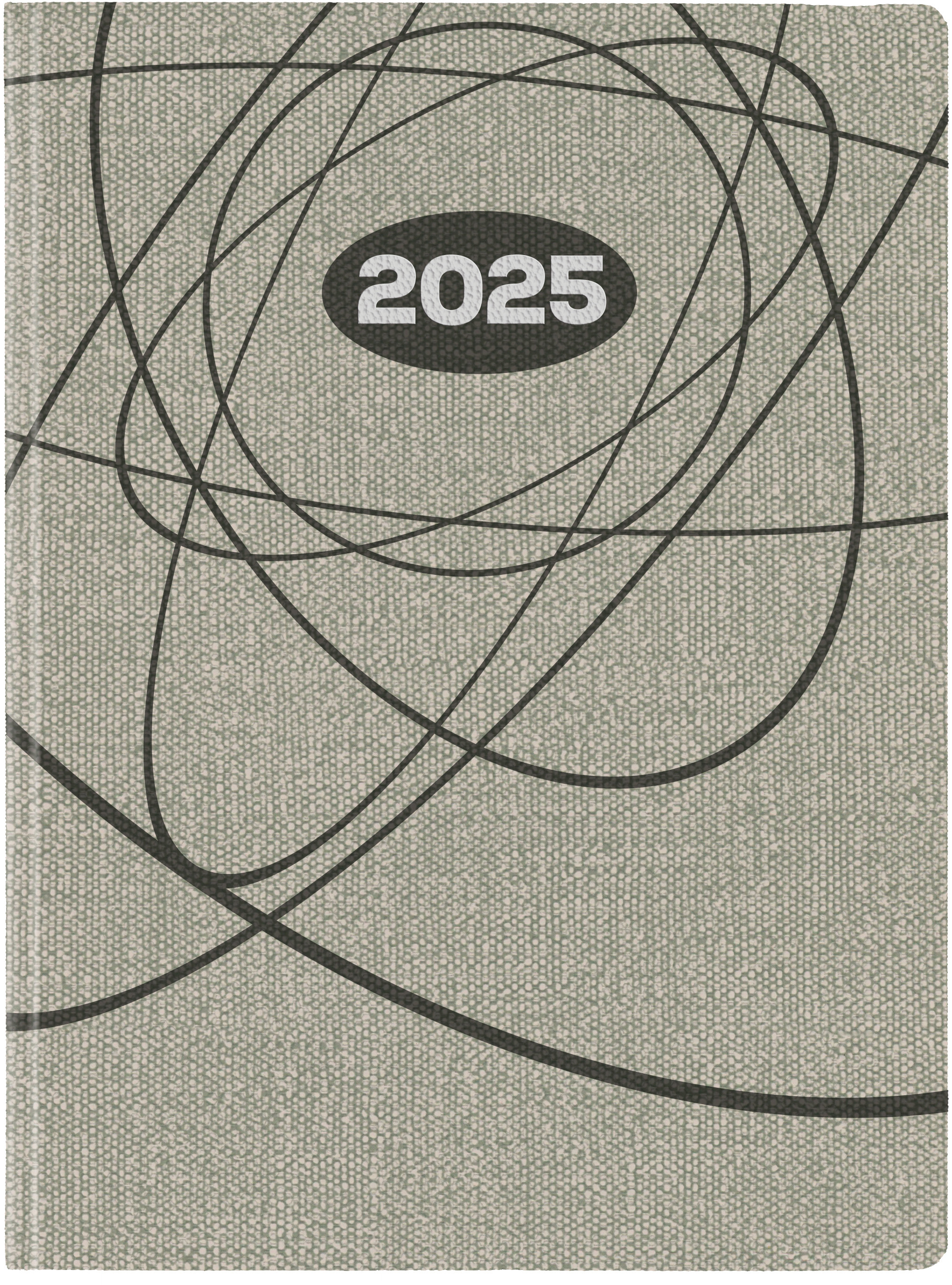 AURORA Agenda Canapa Business 2025 2912 1S/2P ass. ML 15M 17.5x22.5cm