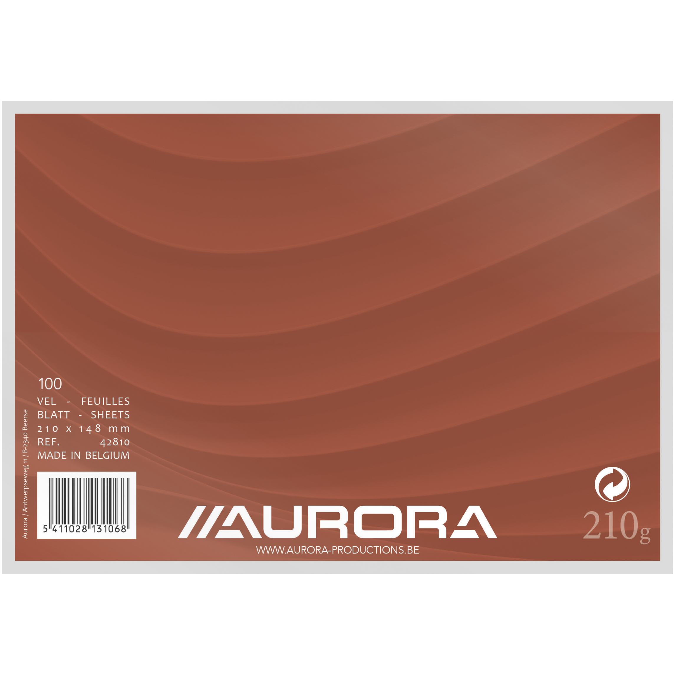 AURORA Cartes-fiches blanco A5 42810 blanc 100 pcs.