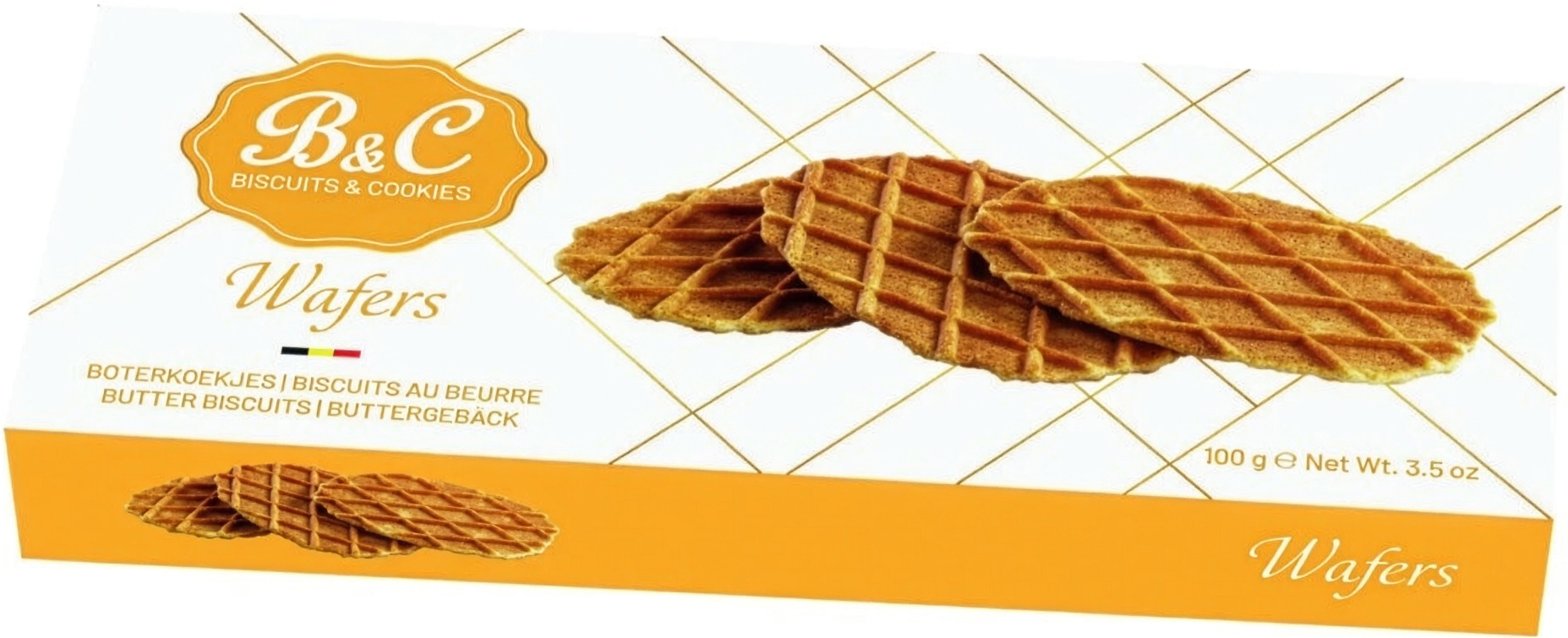 B&C Feine Butterwaffeln HA2695 100g