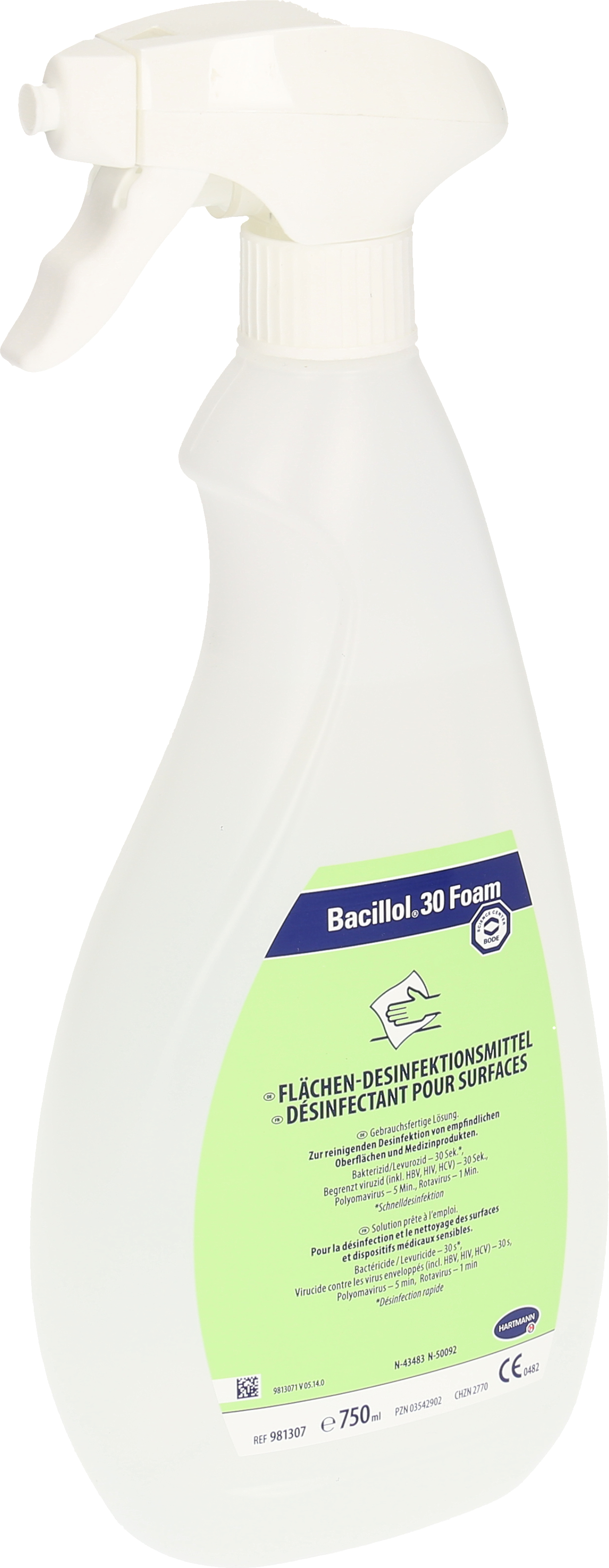 photo BACILLOL Désinfectant 30 0.75lt 9818440 Foam