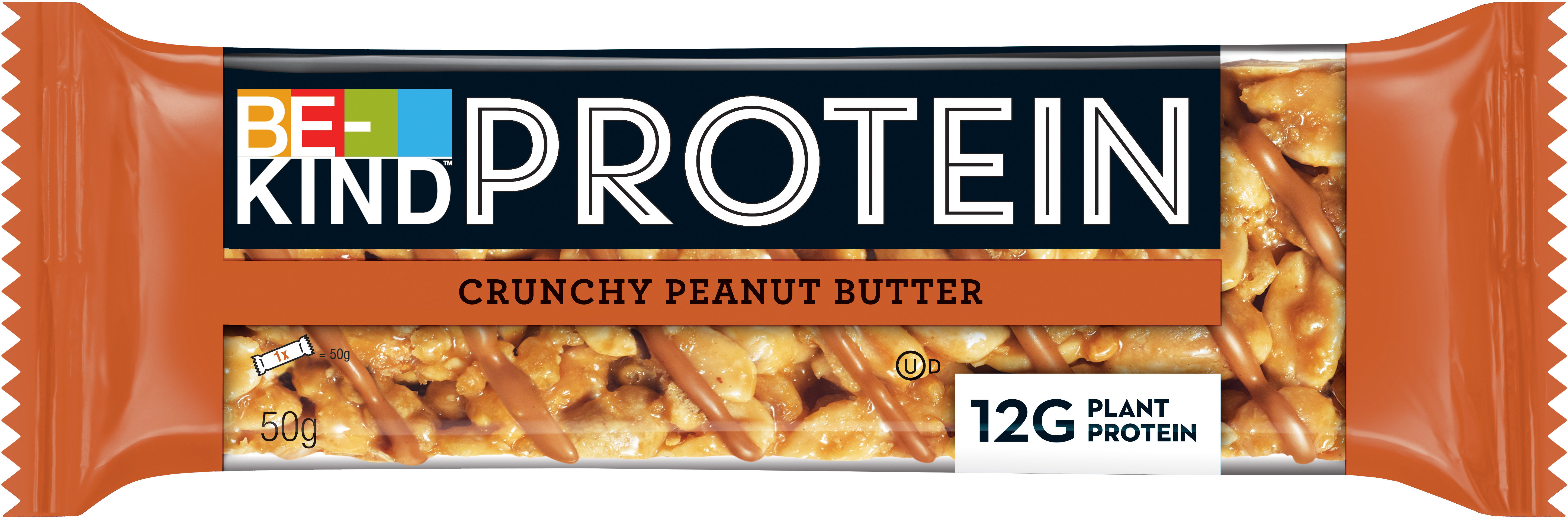 photo BE-KIND Barre protéinée 408866 Crunchy Peanut Butter 12x50g