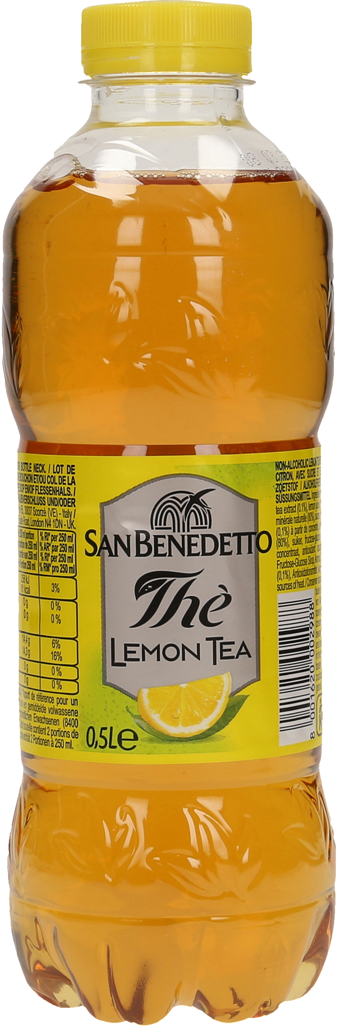 BENEDETTO Ice Tea limone Pet 9125 50 cl, 12 pcs.