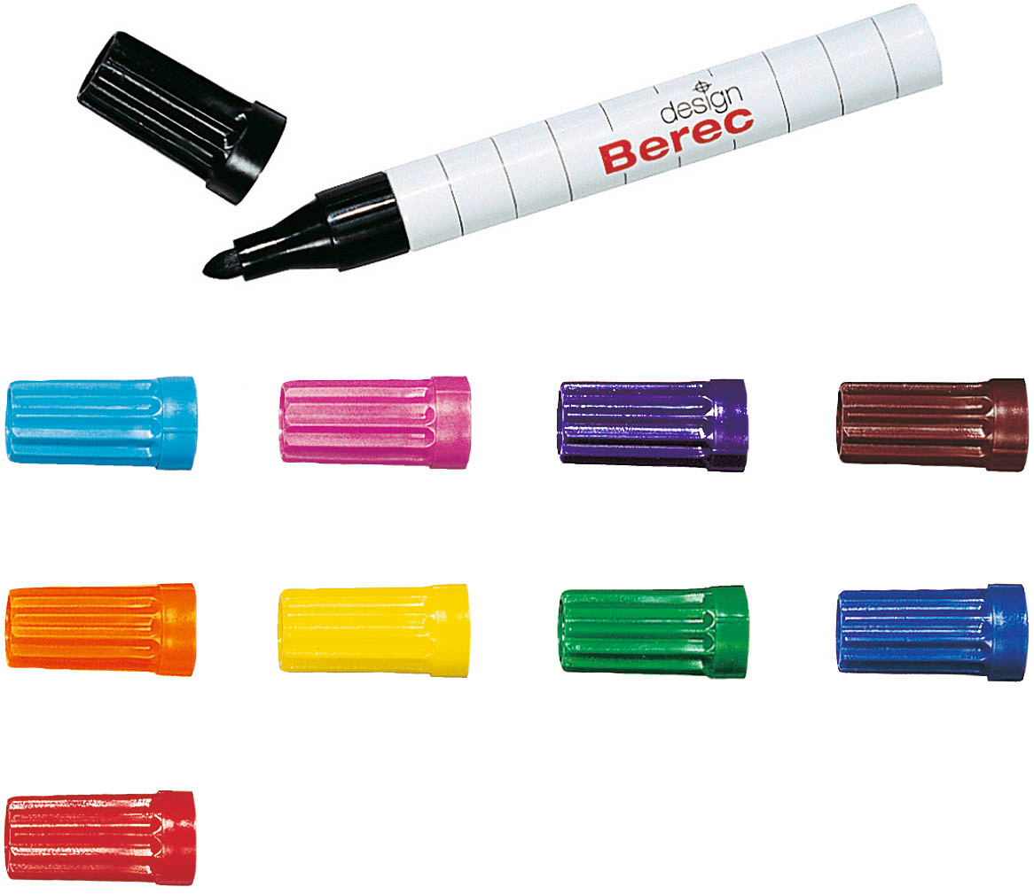 BEREC Whiteboard Marker 1-4mm 952.10.99 10er étui classic