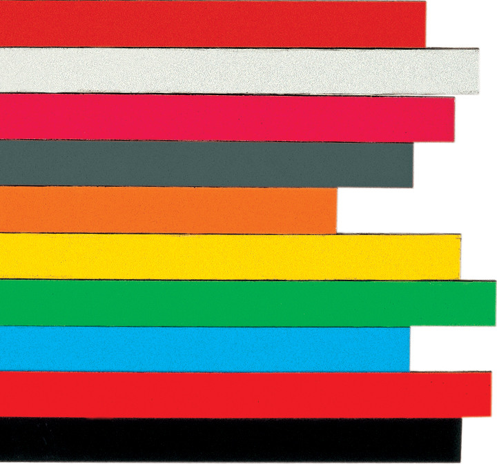 BEREC Band aimant 10mmx30cm MS10.01 noir 6 pcs.