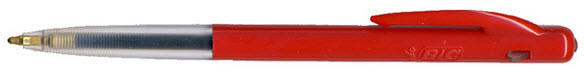 BIC Stylo à bille M-10 1199190123 rouge
