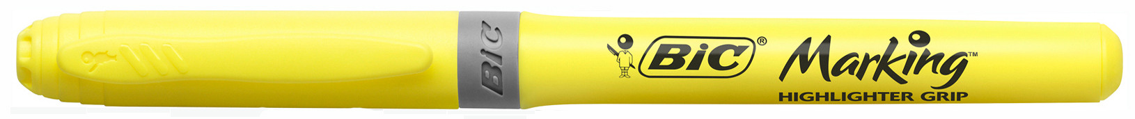 BIC Highlighter Grip 811935 jaune